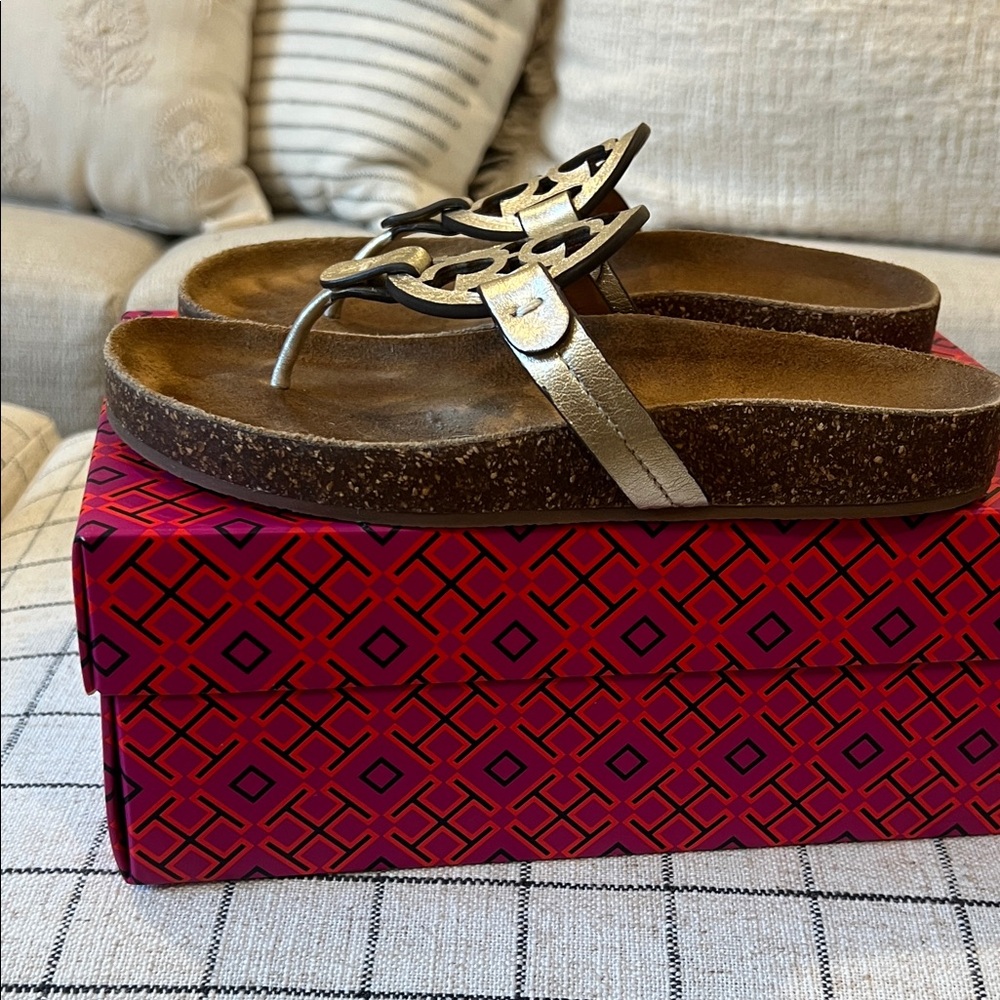 Tory Burch Miller Cloud, gold, 5.5 - Picture 3 of 5